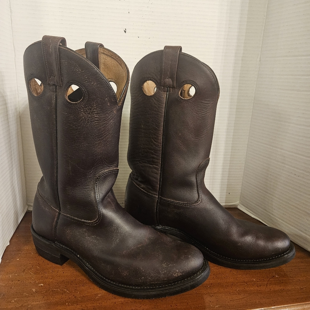 Men's Brown LeatherCanada West Boots